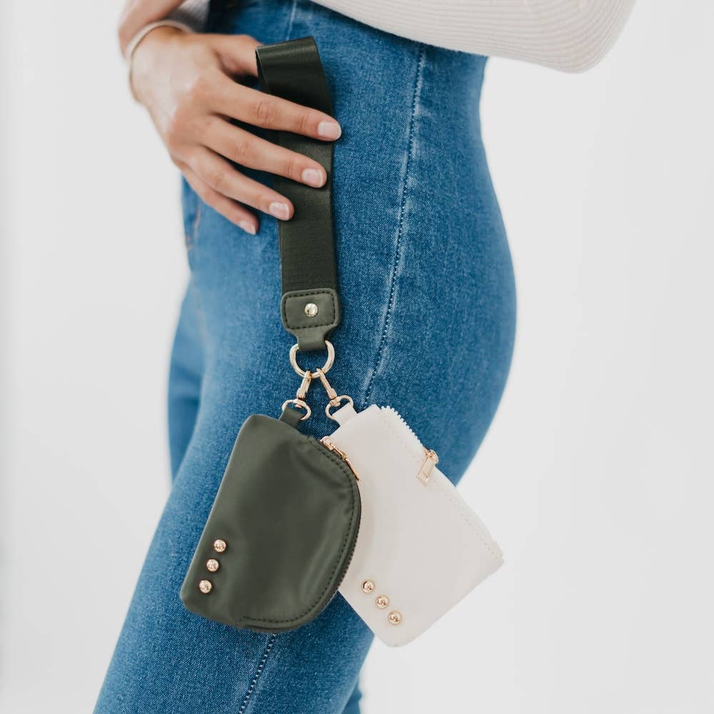 Dolly Dual Pouch Wristlet - Simply Polished Boutique