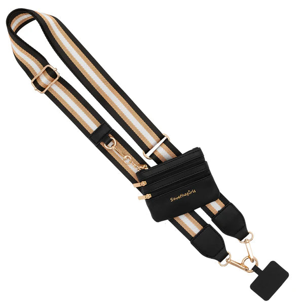 Clip & Go for your Phone- Pattern Strap - Simply Polished Boutique