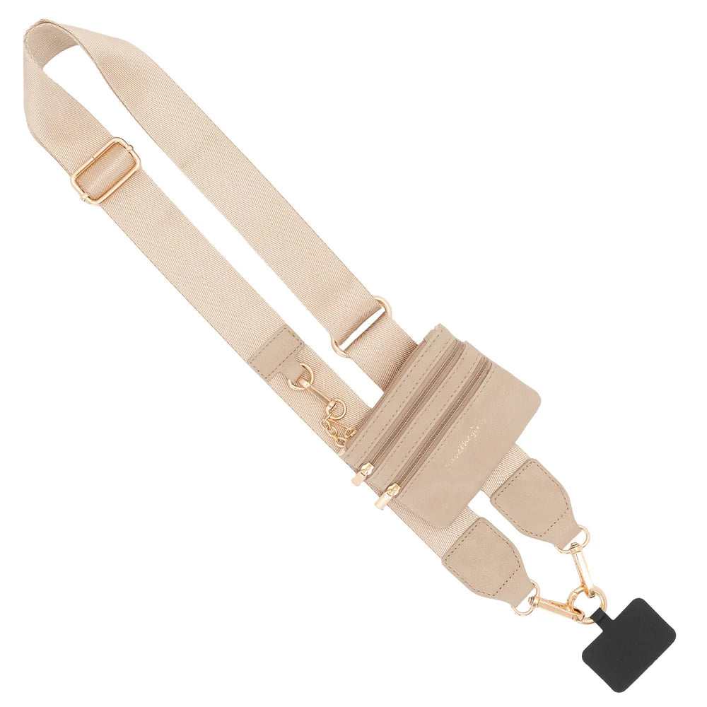 Clip & Go for your Phone- Solid Strap - Simply Polished Boutique