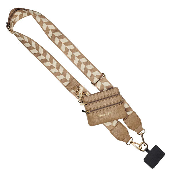 Clip & Go for your Phone- Pattern Strap - Simply Polished Boutique