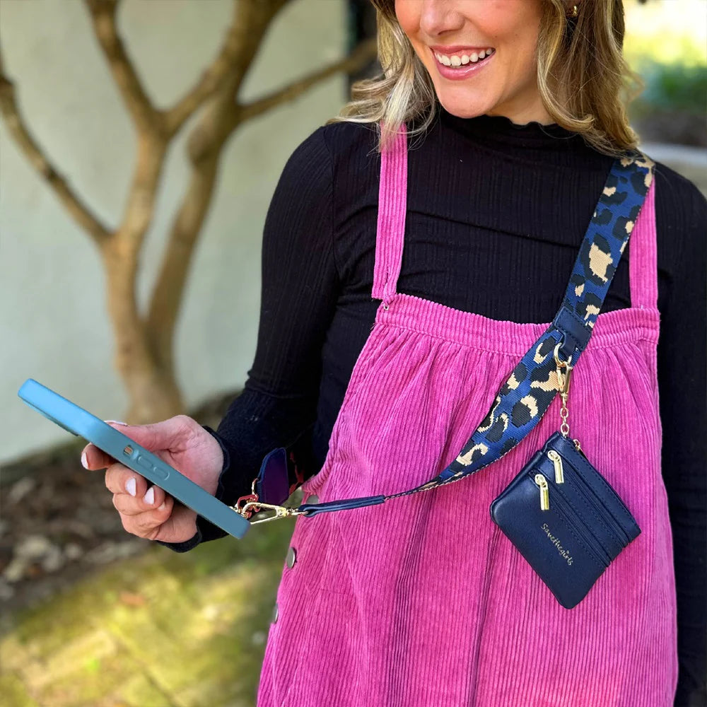 Clip & Go for your Phone- Pattern Strap - Simply Polished Boutique