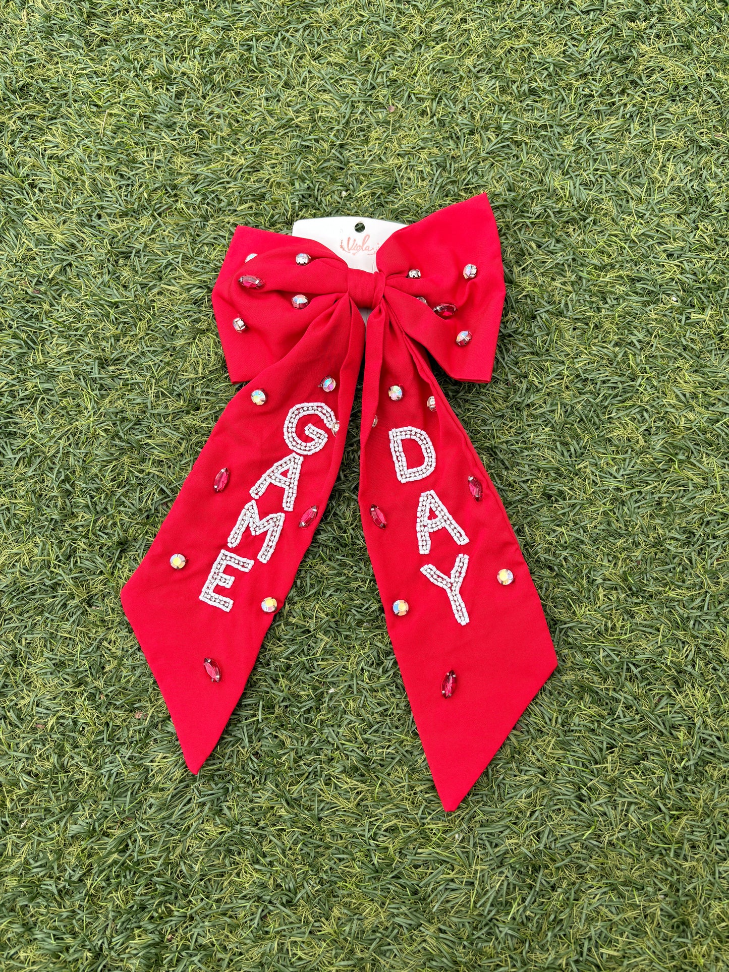 Embellished Headband and Bows - Simply Polished Boutique