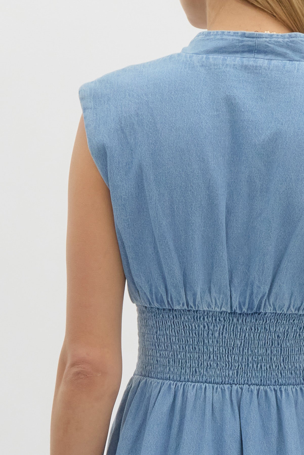 Harper Denim Midi - Simply Polished Boutique