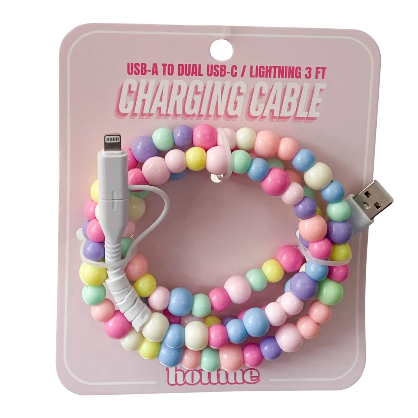 Beaded Phone Charger - Simply Polished Boutique