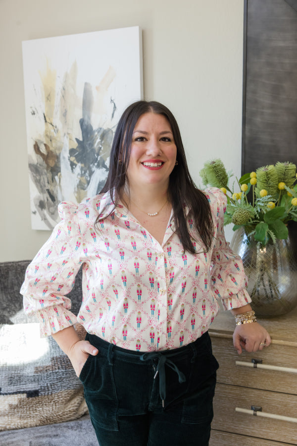 Nutcracker Dreams Satin Top