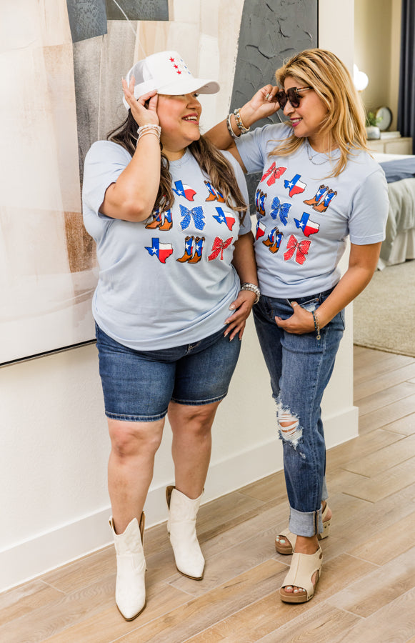 Texas & Bows Tee Shirt