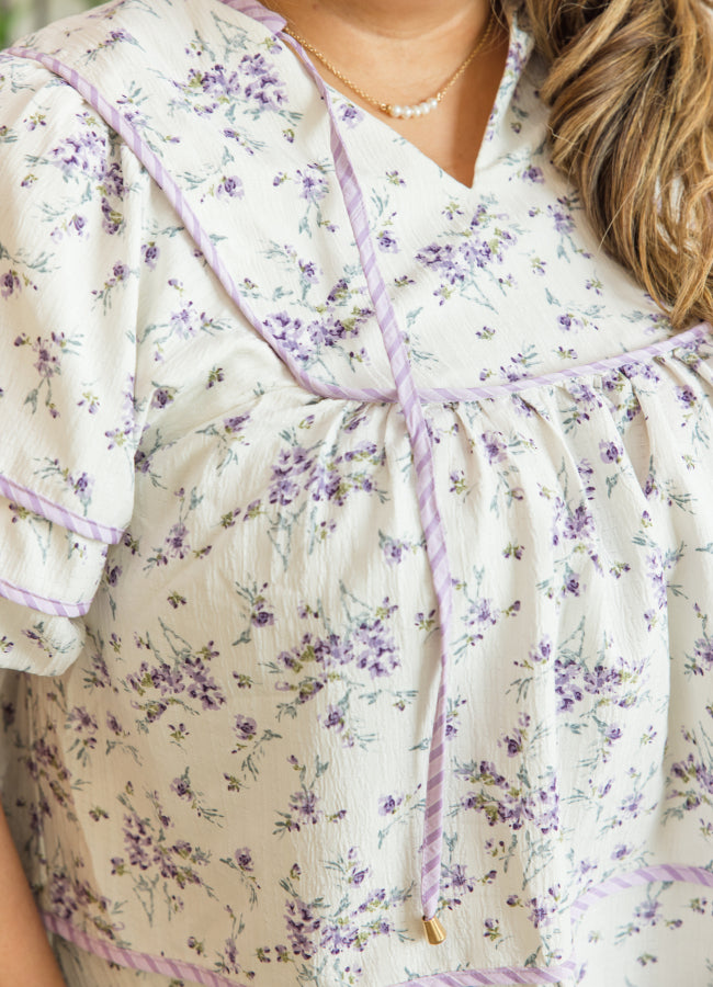 Petite Floral Top - Simply Polished Boutique
