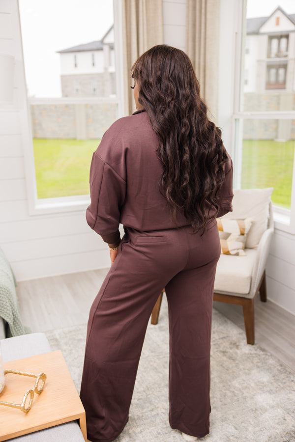 LuxeKnit Wide Leg Sweatpants - Simply Polished Boutique