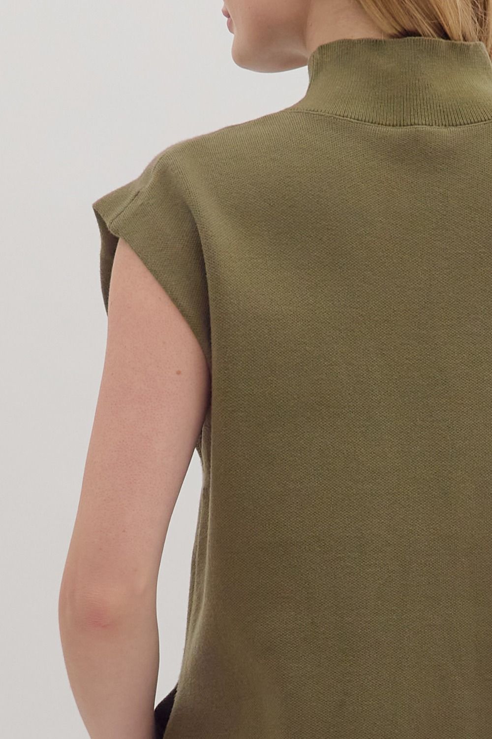 Cozy Confidence Mock Neck Sweater - Simply Polished Boutique