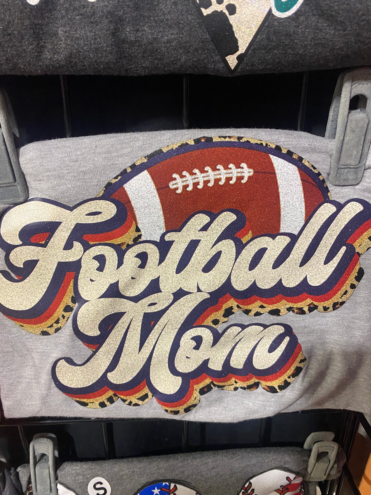 Football Mom Tee Shirt - Simply Polished Boutique