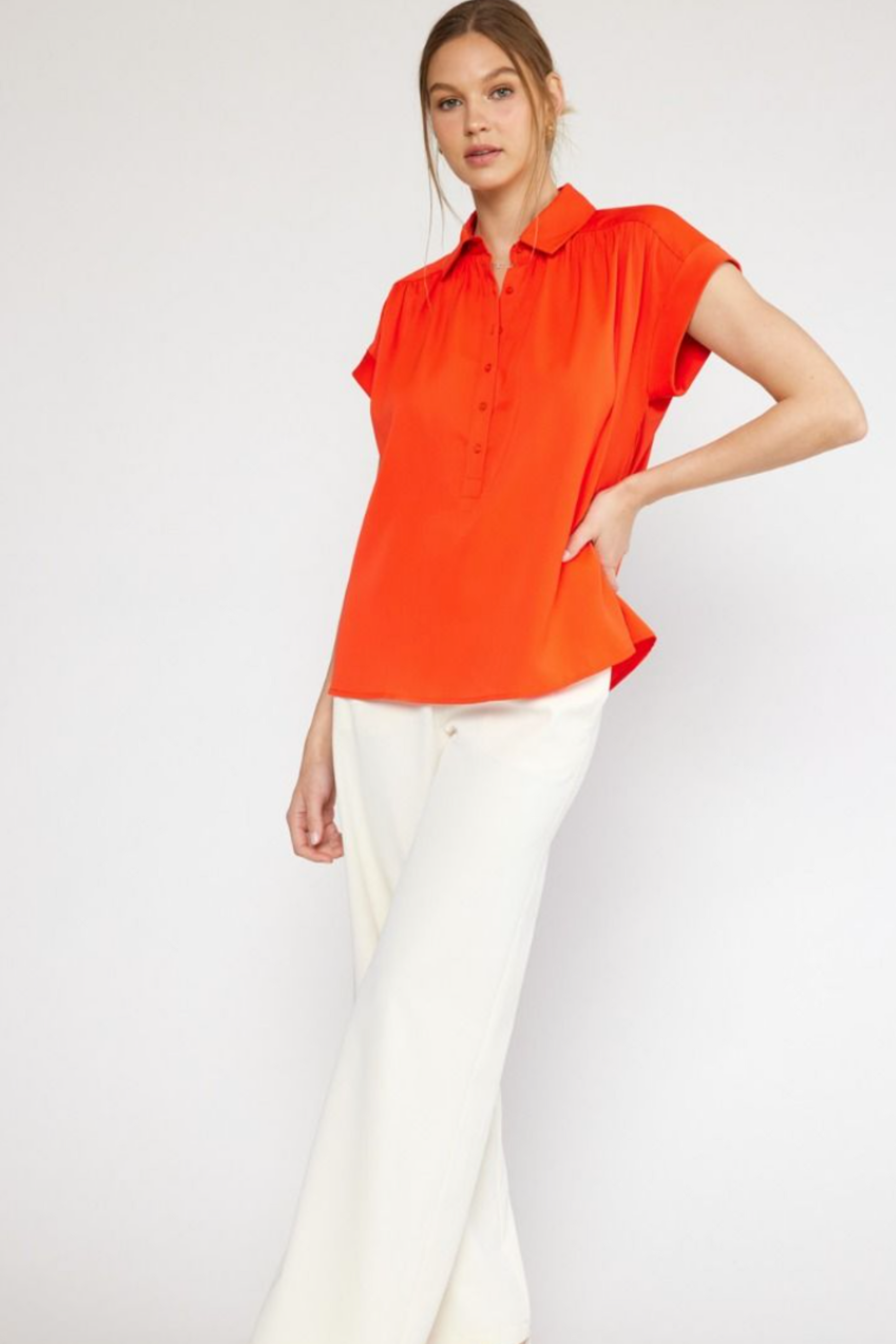 Effortless Blouse - Simply Polished Boutique
