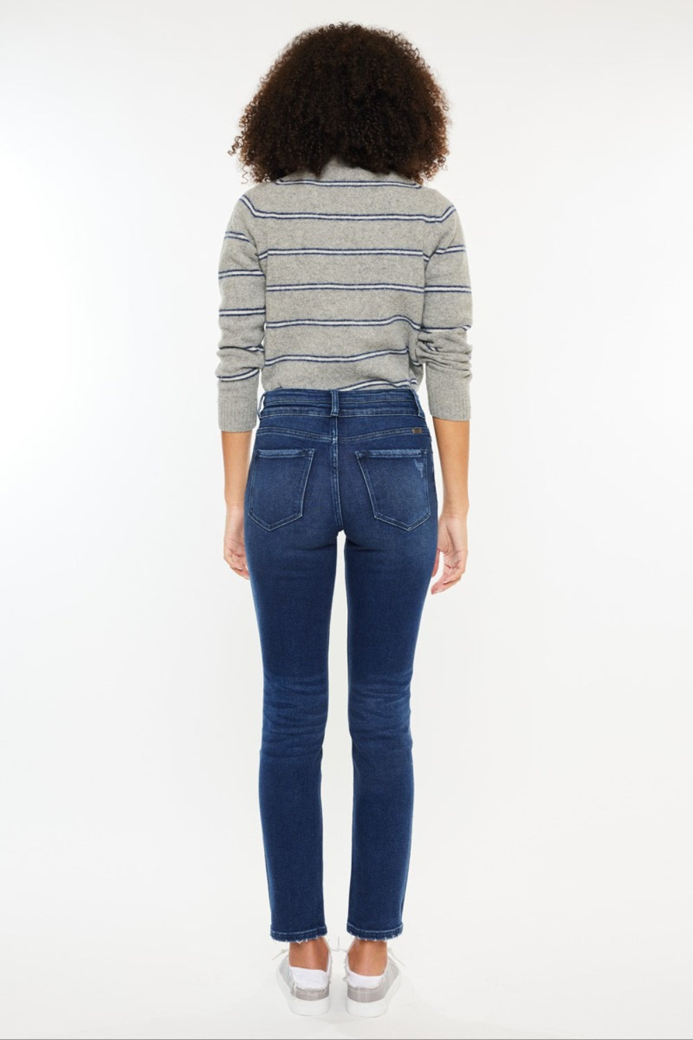 Kancan High Rise Slim Straight Jeans - Simply Polished Boutique