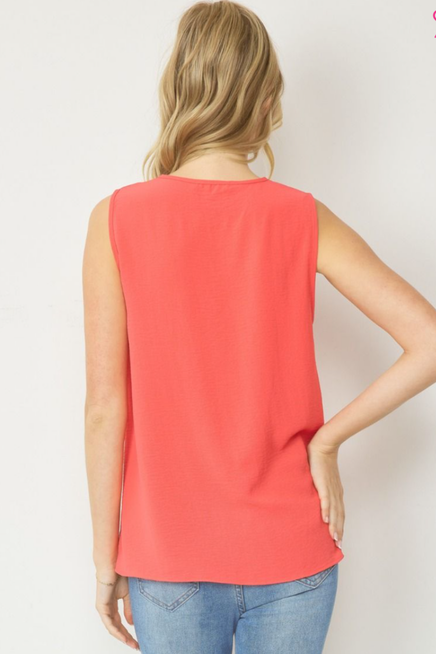 Breezy Sleeveless Top - Simply Polished Boutique