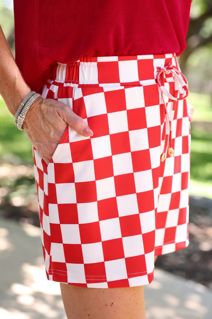 Play Time Skort - Checkered
