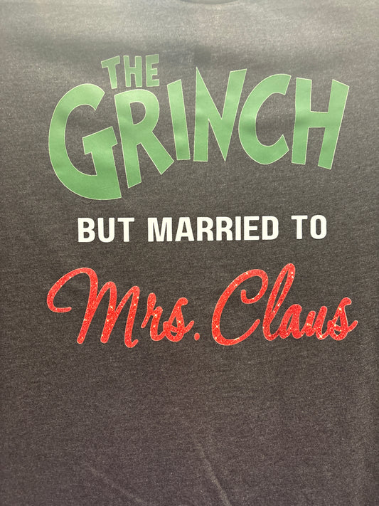 Married to Mrs Claus Graphic Tee - Simply Polished Boutique