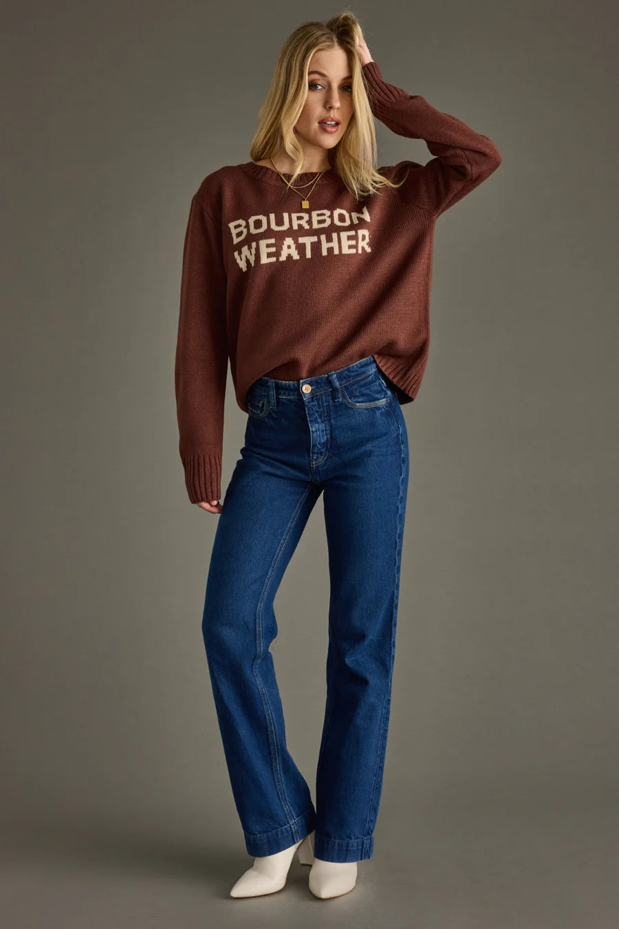Bourbon Weather Sweater - Simply Polished Boutique