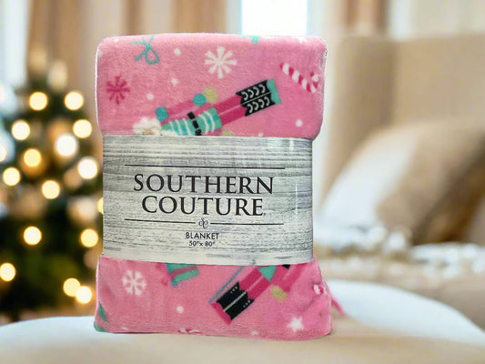 Southern Couture Plush Blanket Collection