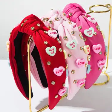 Embellished Headband and Bows - Simply Polished Boutique