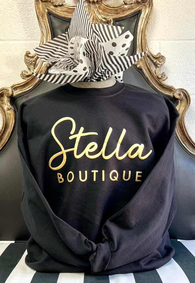 Gold Foil Simply Polished Boutique Sweatshirt - Simply Polished Boutique