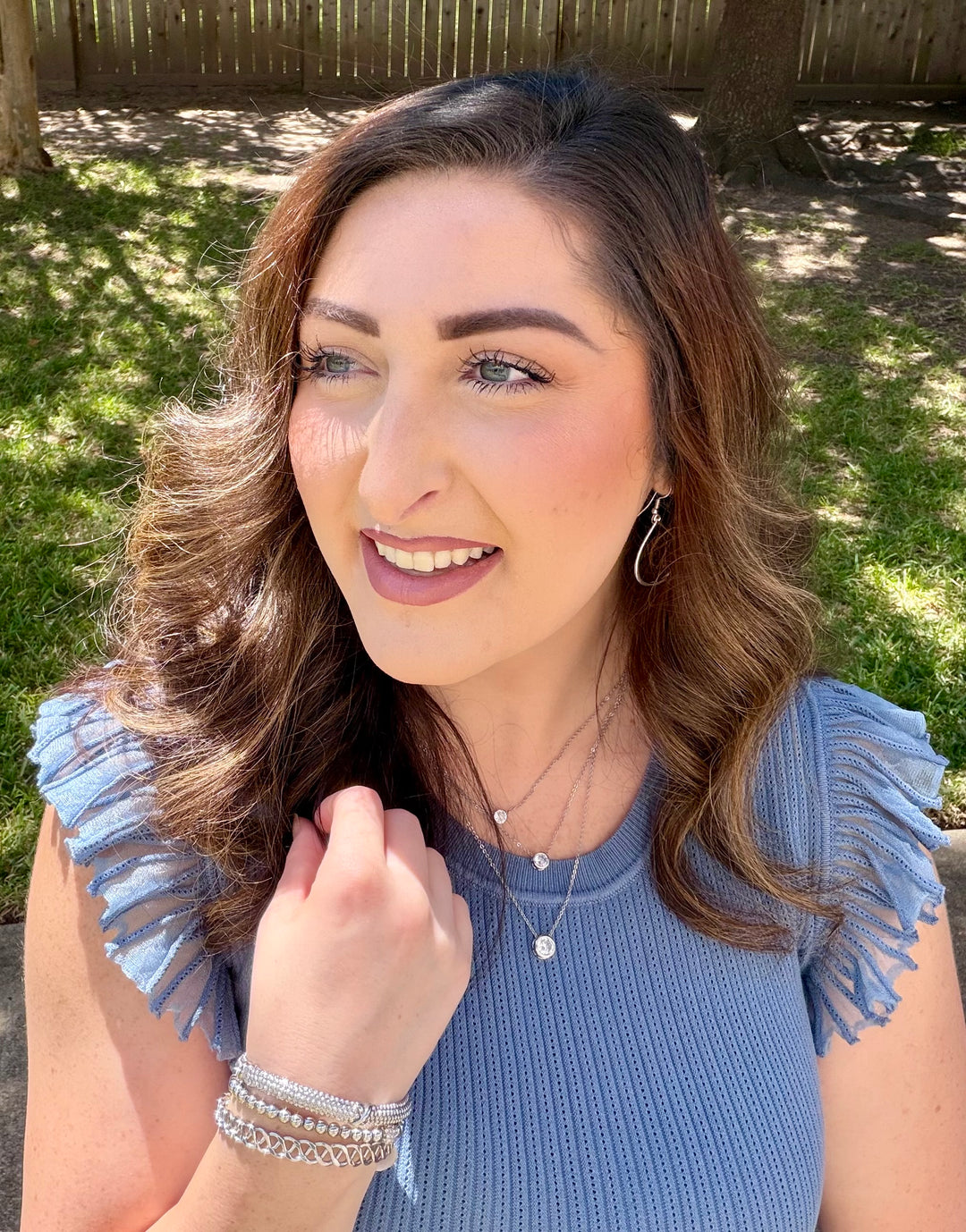 Blue Skies Sweater Top