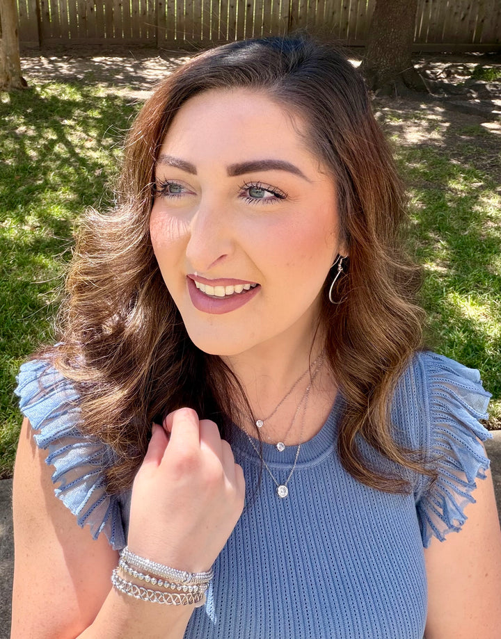 Blue Skies Sweater Top
