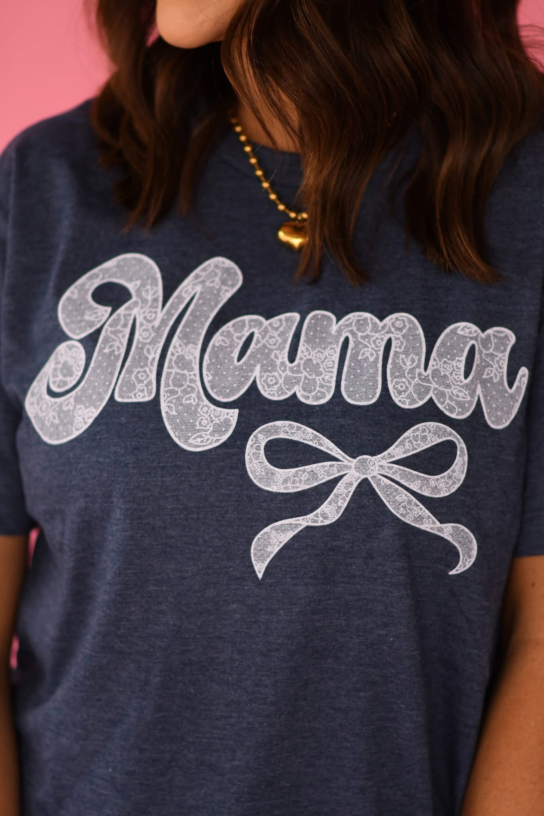 Mama Lace Tee - Simply Polished Boutique