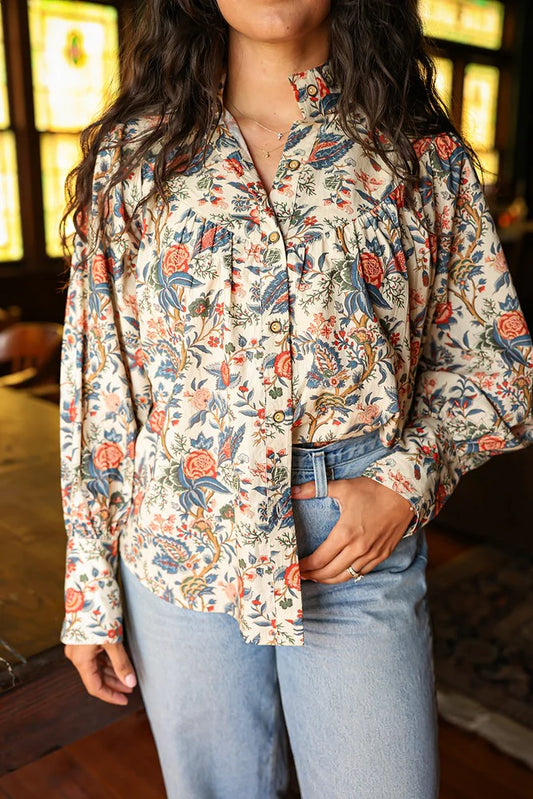 Bold Blooms Top