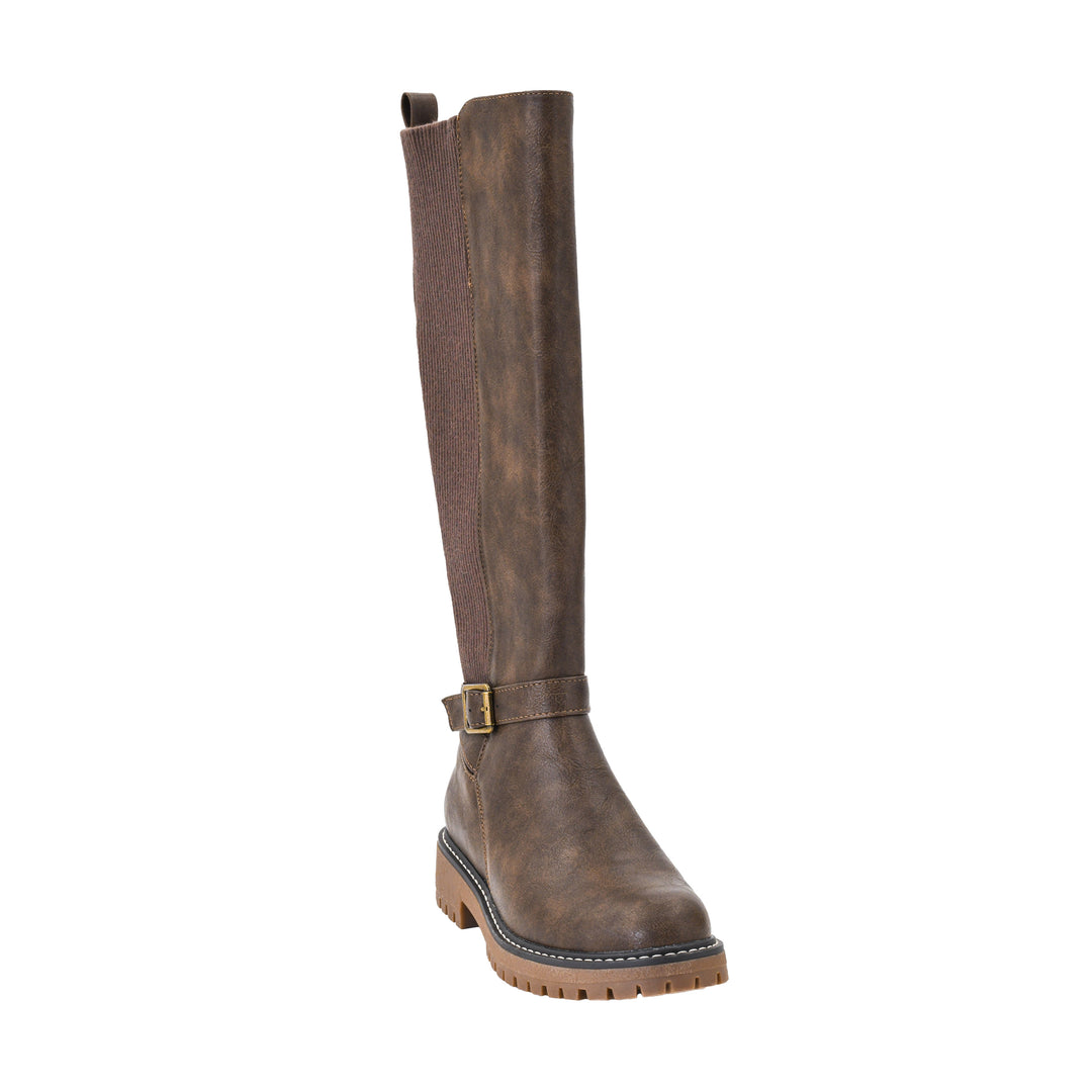 Lets Grab Coffee Mocha Tall Boots by Corkys