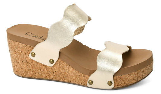 Corkys CARLEY OBVIOUSLY Gold - Simply Polished Boutique