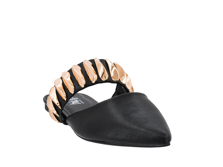 Past Curfew Black Flats by Corkys