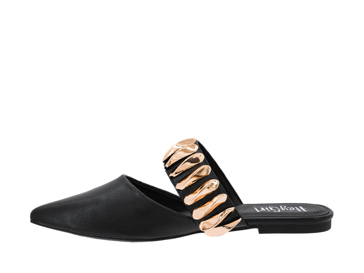 Past Curfew Black Flats by Corkys
