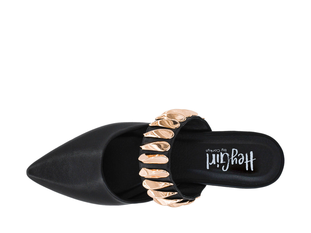 Past Curfew Black Flats by Corkys