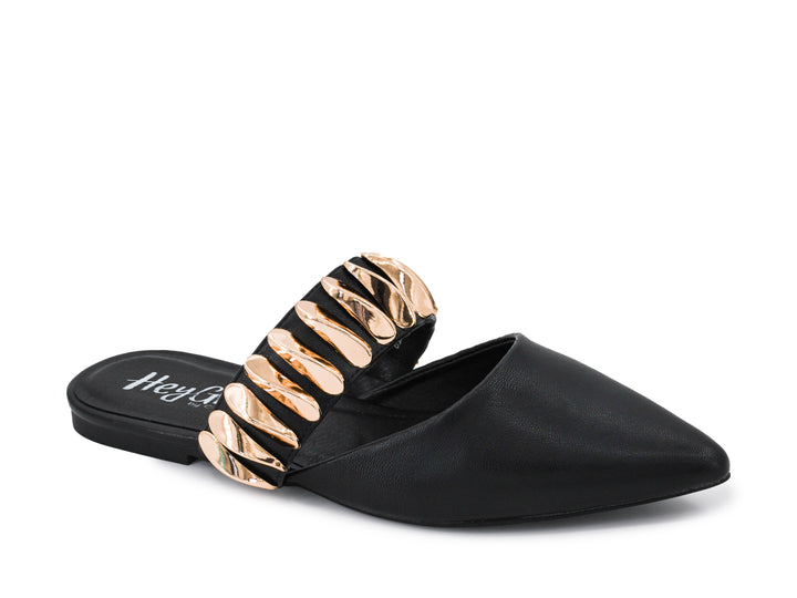 Past Curfew Black Flats by Corkys