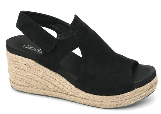 Pose Black Faux Suede - Simply Polished Boutique