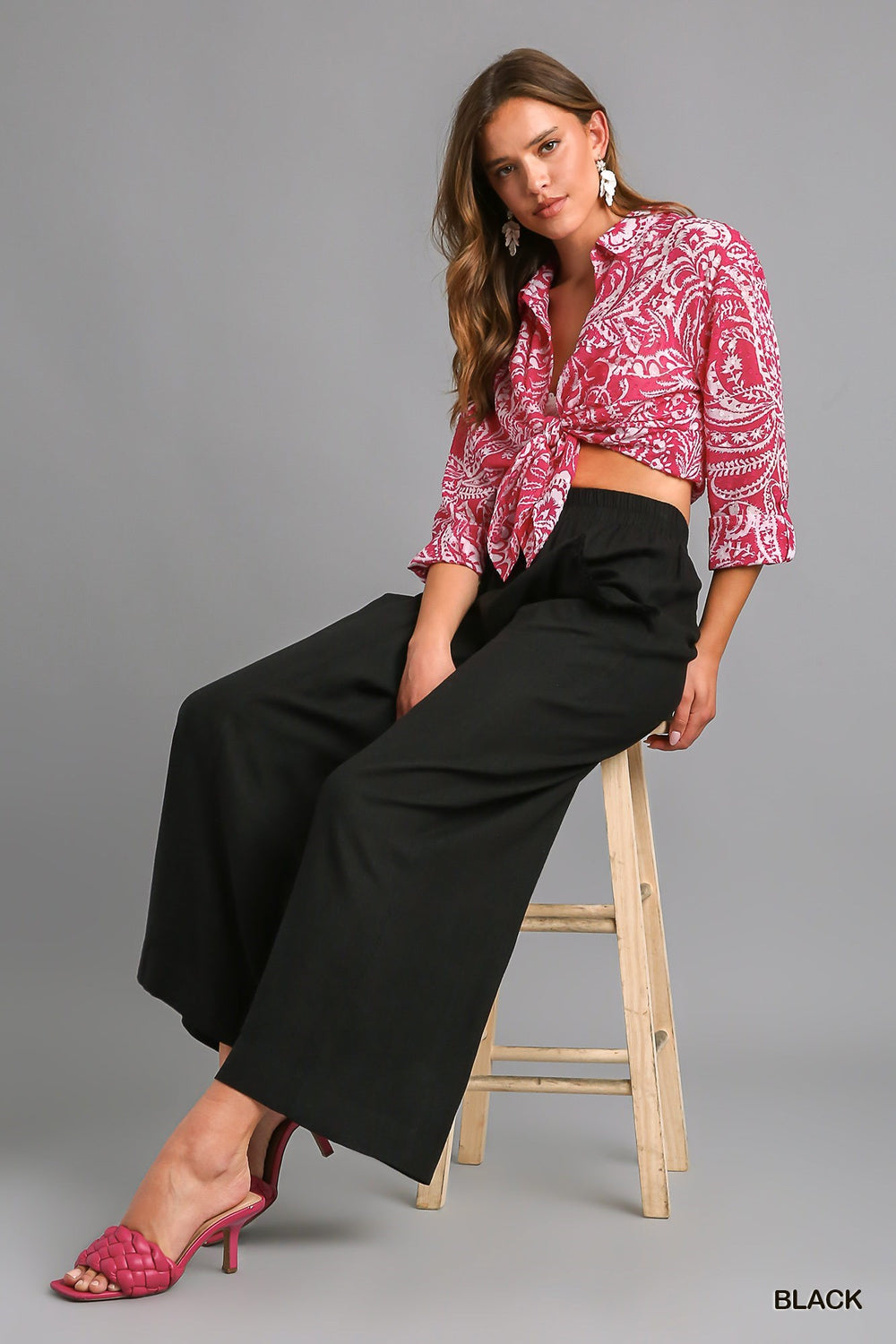 Black Linen Pants - Simply Polished Boutique
