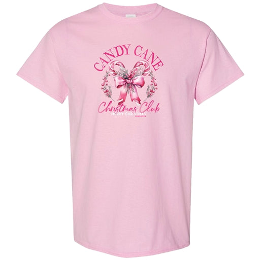 Candy Cane Christmas Club Tee