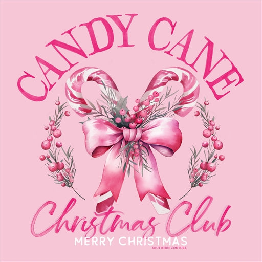 Candy Cane Christmas Club Tee