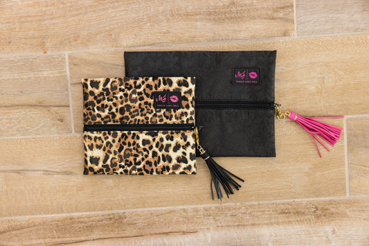 Makeup Junkie Bags - Lady Leopard (RTS)