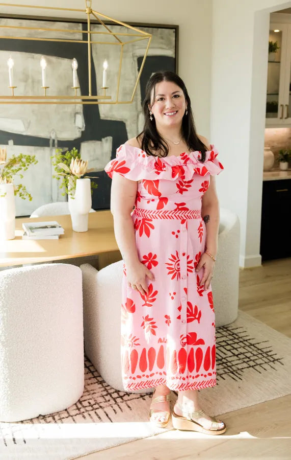 Peach Horizon Strapless Top - Simply Polished Boutique