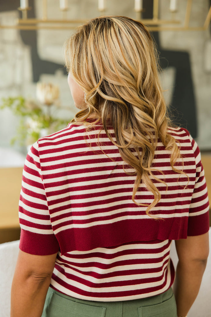 The Varsity Charm Sweater