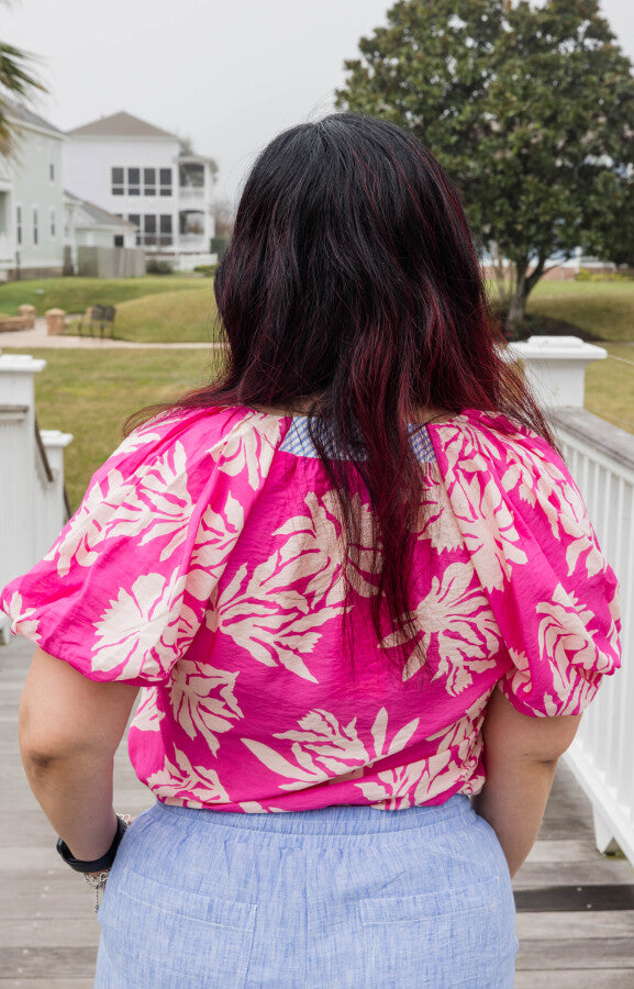 The Capri Garden Top