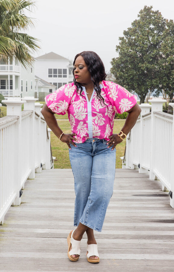 The Capri Garden Top