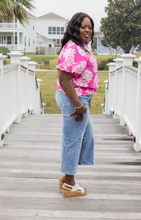 The Capri Garden Top