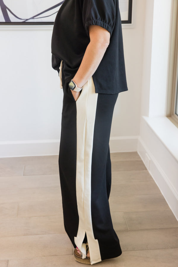 City Stroll Knit Wide Leg Pants