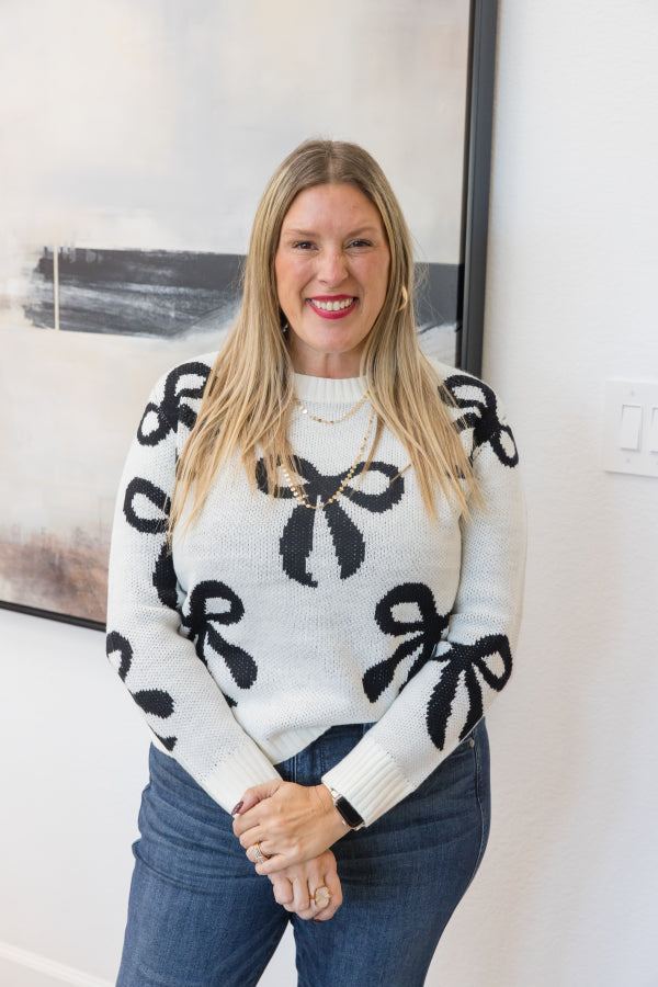 Oh My Bow Sweater
