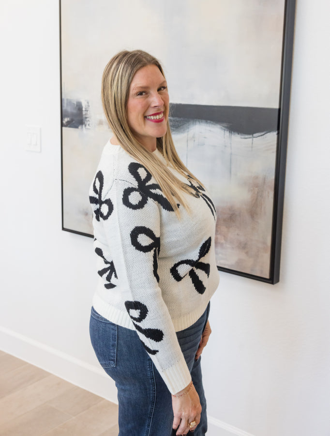 Oh My Bow Sweater