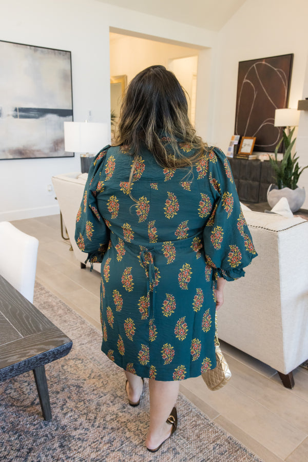 Autumn Whispers Mini Dress