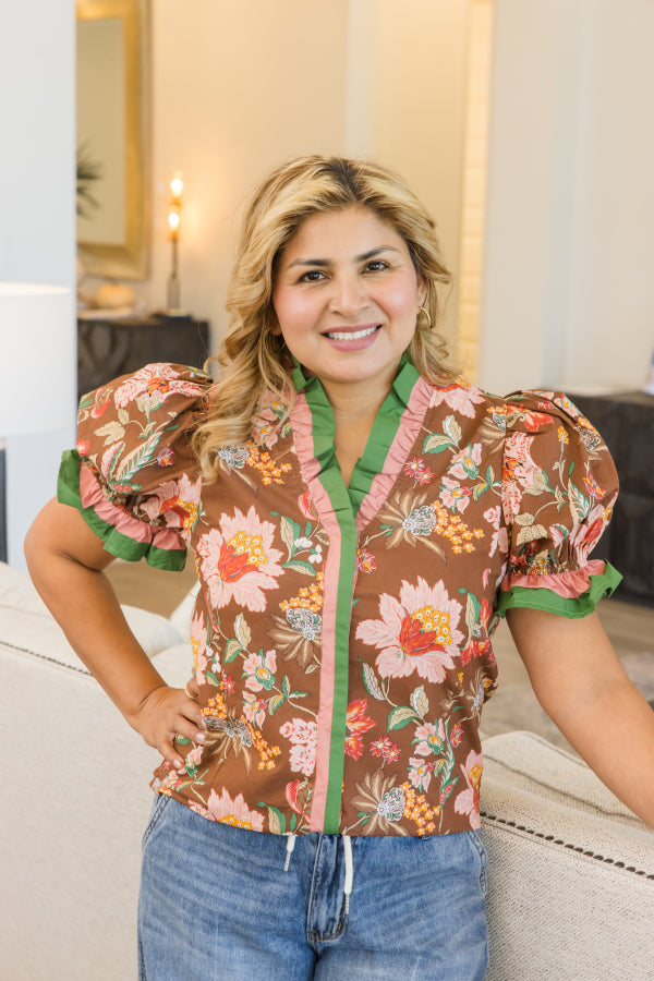 Garden Whispers Blouse