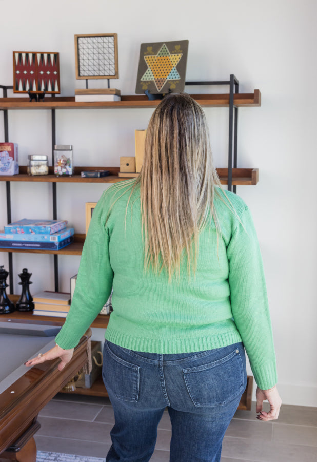Merry Minted Sweater