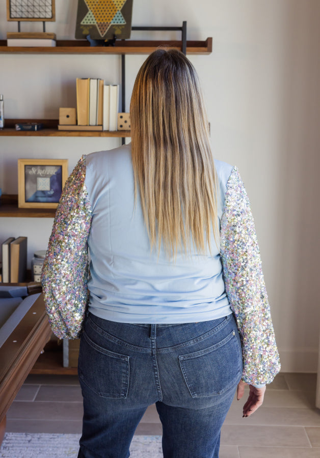 Holiday Haul Sequin Sweatshirt